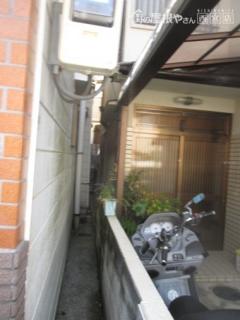 ポリカ屋根
