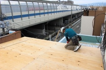 バルコニー屋根修理16