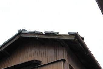 瓦屋根修理現場写真1