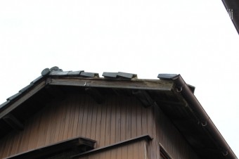 瓦屋根修理現場写真1