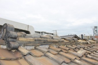 瓦屋根修理現場写真6
