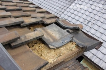 瓦屋根修理現場写真5