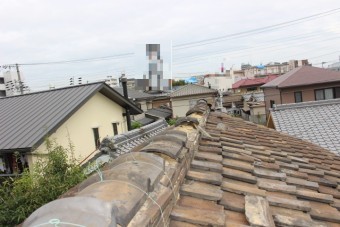 瓦屋根修理現場写真3