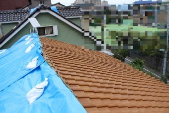 瓦屋根修理2