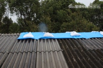 スレート屋根棟6