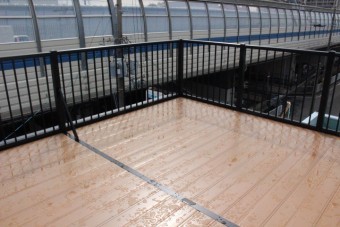 バルコニー屋根修理2