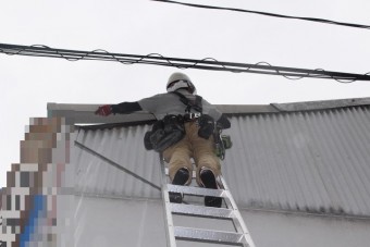 スレート屋根ケラバ修理3