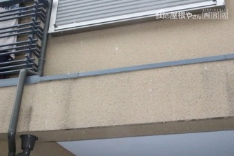 屋根ひび割れ6