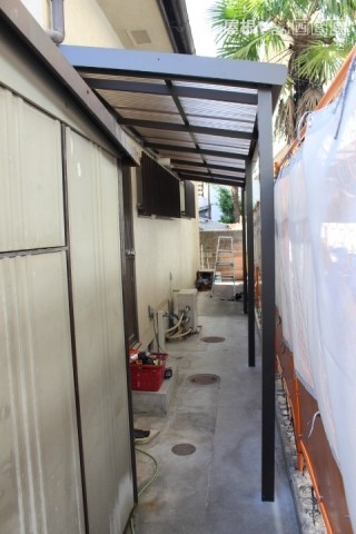 テラス屋根交換8