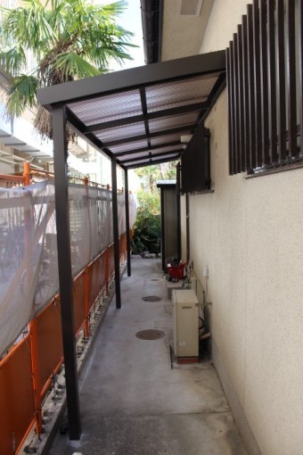 テラス屋根交換7