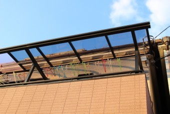 西宮市テラス屋根修理6