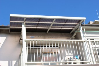 尼崎市テラス屋根修理10