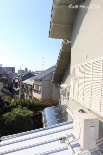 下屋根修理2