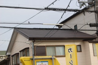 屋根カバー工事施工後