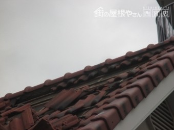 瓦台風被害