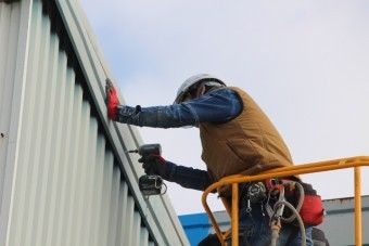 西宮市工場屋根修理6