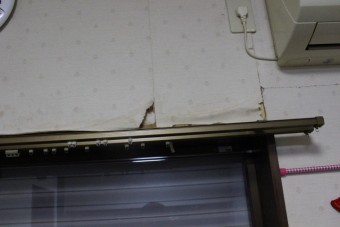 川西市壁雨漏り2