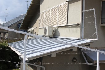 下屋根修理3