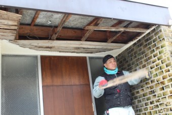 芦屋軒天修理3