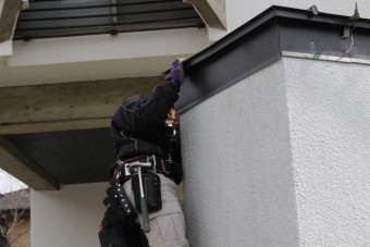 ガレージ屋根葺替え9