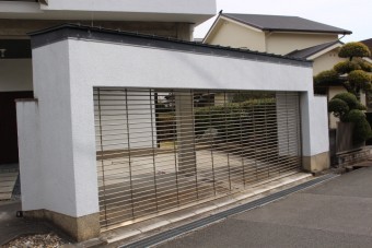 ガレージ屋根葺替え10