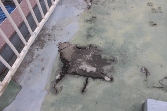 屋上防水&雨樋修理7