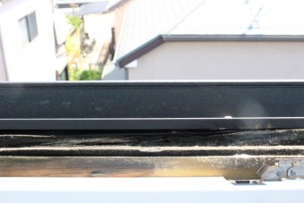 天窓雨漏り施工前4