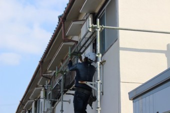 伊丹市屋根葺き替え工事4