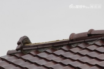 宝塚市棟瓦修理下見4
