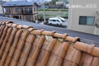 西宮市瓦屋根葺替え6