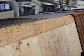 西宮市瓦屋根葺替え12