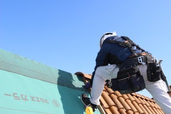 西宮市瓦屋根葺替え13