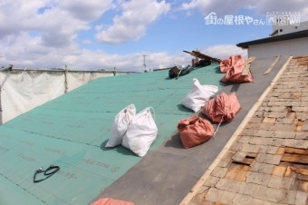 伊丹市屋根葺替え工事10