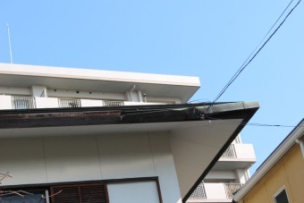 雨樋交換工事2