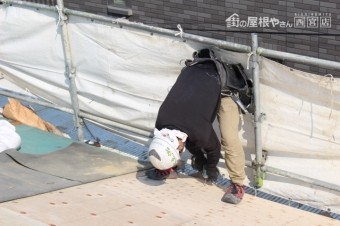 伊丹市屋根葺替え工事5