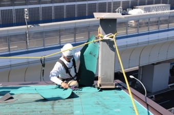西宮市屋根カバー工事13