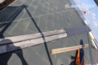 尼崎市屋根棟包み修理2