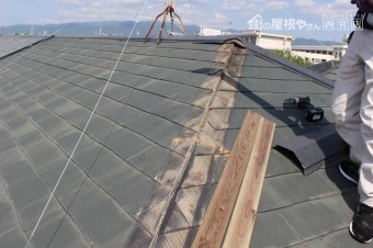尼崎市屋根棟包み修理3