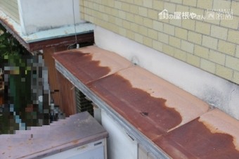 西宮市軒天修理現場調査6