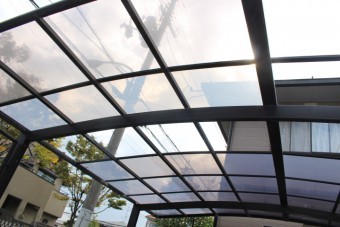 カーポート屋根現場調査2