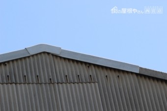 スレート屋根ケラバ修理8