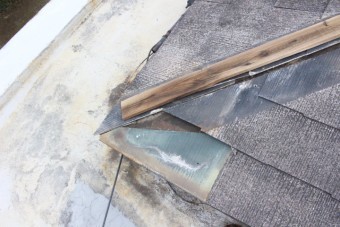 屋根棟包み修理5