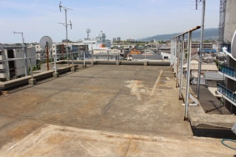 尼崎市防水工事現場調査1