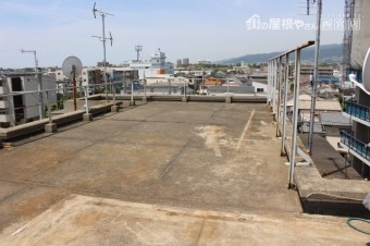 尼崎市防水工事現場調査1