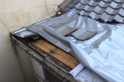 屋根部分葺き替え1
