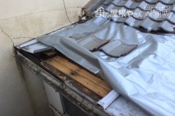 屋根部分葺き替え1