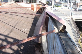 屋根笠木修理3