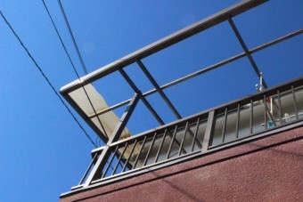 テラス屋根波板修理1