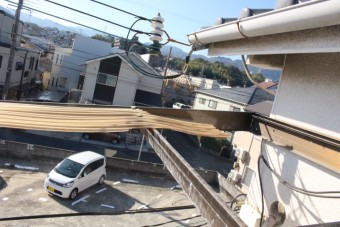 テラス屋根波板修理4