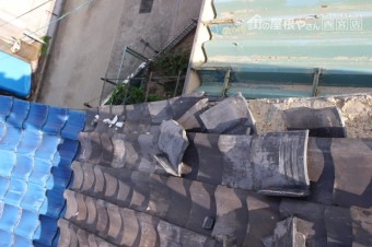 瓦屋根台風被害4